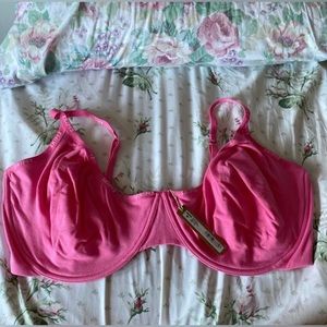 Skims hot pink Demi bra 44H